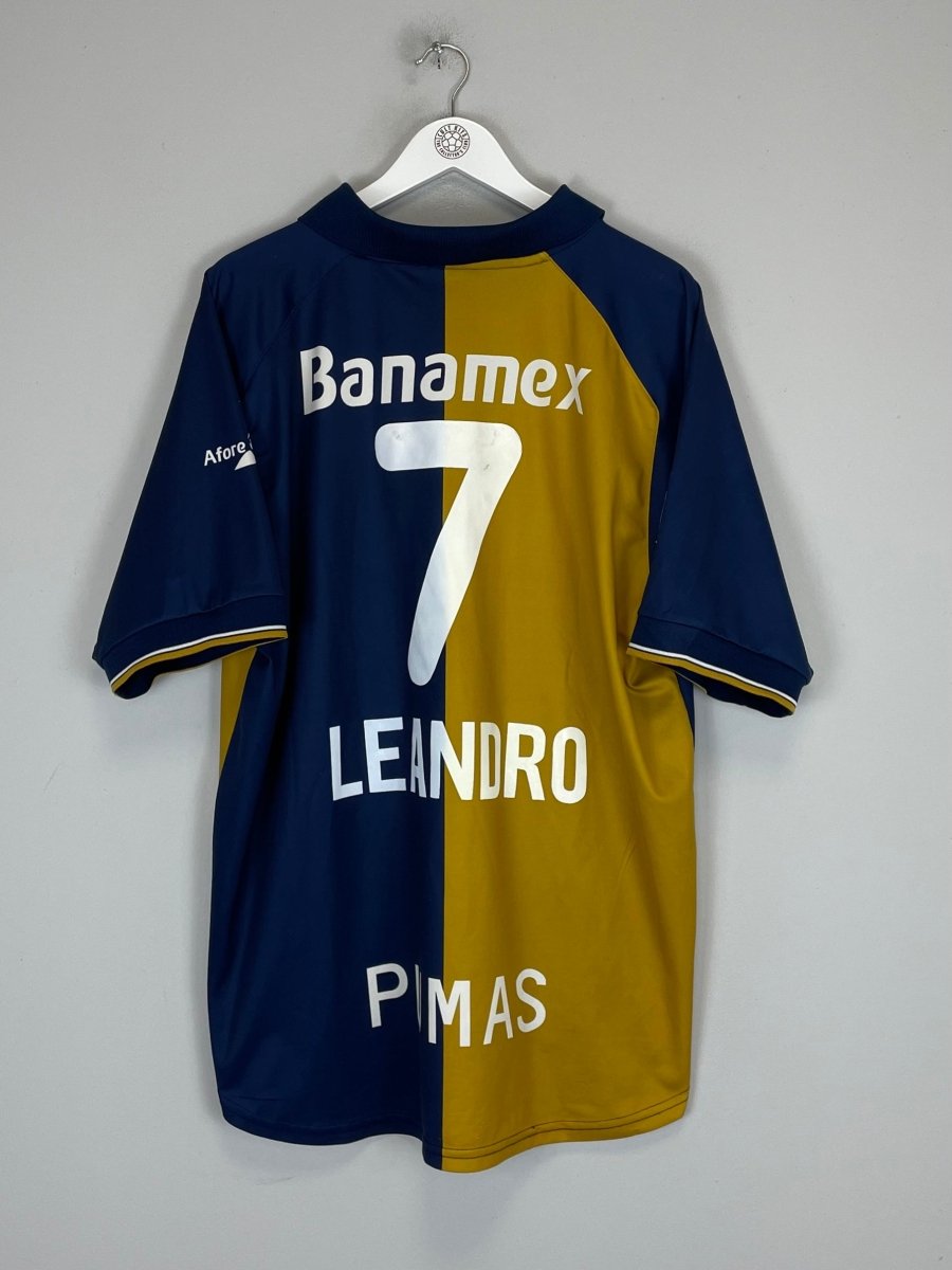 2001/02 UNAM PUMAS LEANDRO 7 HOME SHIRT (XL) NIKE - Cult Kits - XL - Buy Vintage Football Shirts, Authentic Retro Football Shirts For Sale, Classic Football Shirts & Soccer Jersey