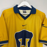Shop 2001/02 UNAM PUMAS THIRD SHIRT (L) NIKE, classic football shirts, vintage football shirts & retro soccer jerseys at Cult Kits