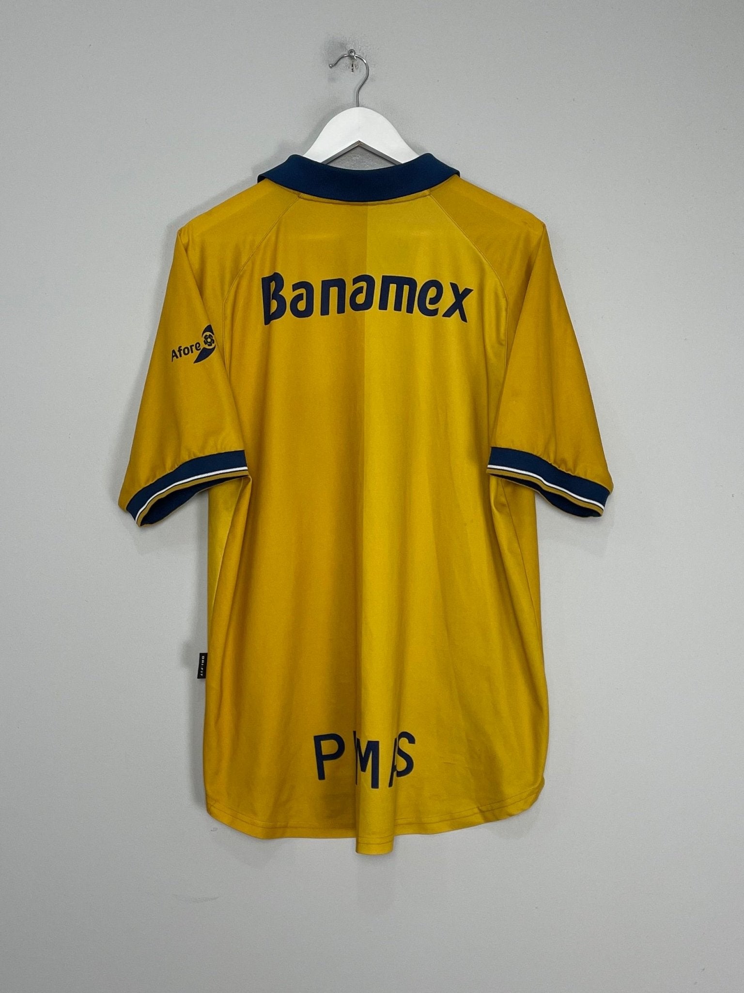 Shop 2001/02 UNAM PUMAS THIRD SHIRT (L) NIKE, classic football shirts, vintage football shirts & retro soccer jerseys at Cult Kits