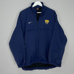 Shop 2001/02 UNAM PUMAS TRACK JACKET (L) NIKE, classic football shirts, vintage football shirts & retro soccer jerseys at Cult Kits