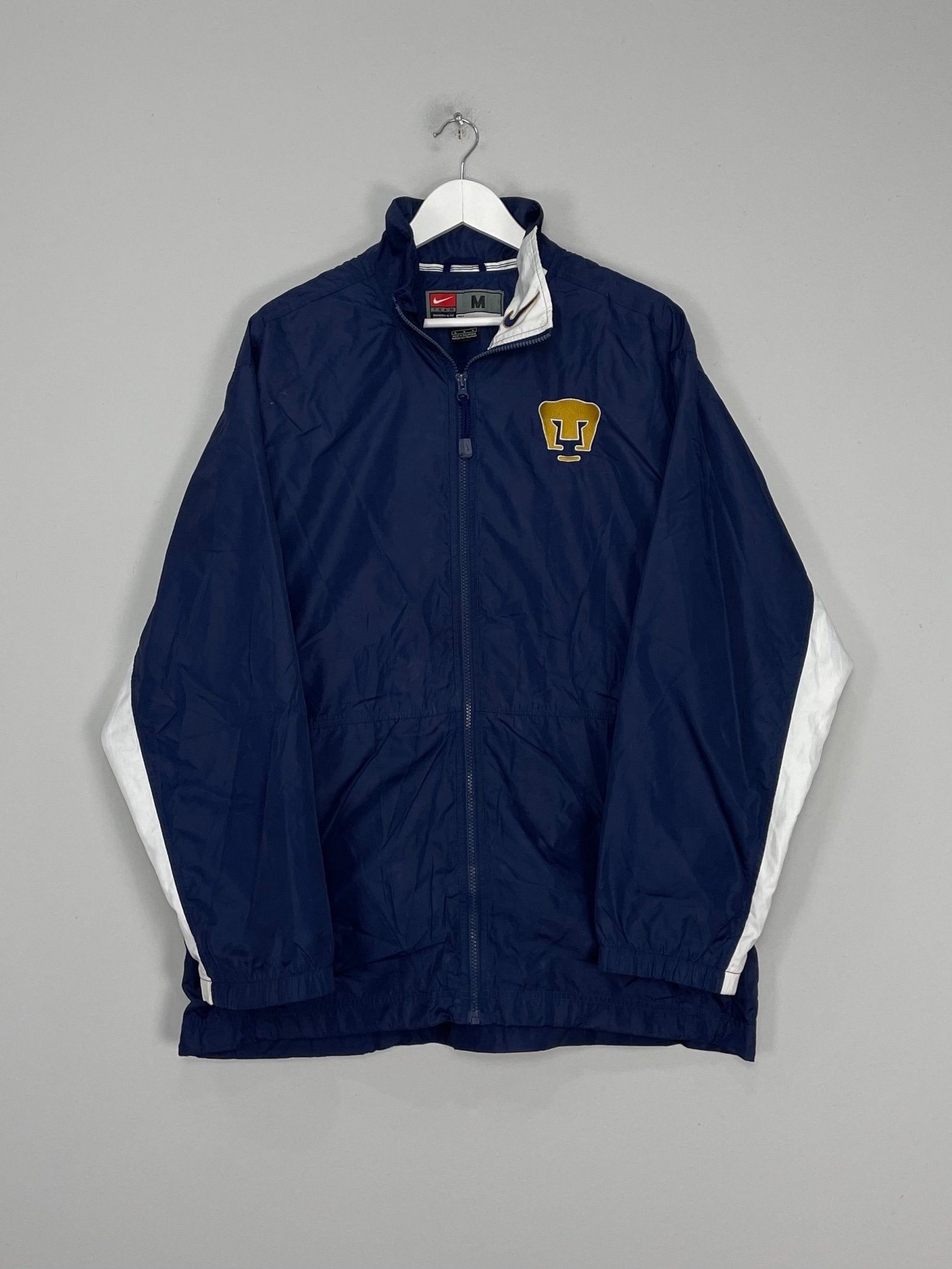Shop 2001/02 UNAM PUMAS TRAINING JACKET (M) NIKE, classic football shirts, vintage football shirts & retro soccer jerseys at Cult Kits