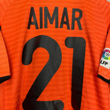 Shop 2001/02 VALENCIA AIMAR #10 AWAY SHIRT (M) NIKE, classic football shirts, vintage football shirts & retro soccer jerseys at Cult Kits