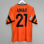 Shop 2001/02 VALENCIA AIMAR #10 AWAY SHIRT (M) NIKE, classic football shirts, vintage football shirts & retro soccer jerseys at Cult Kits