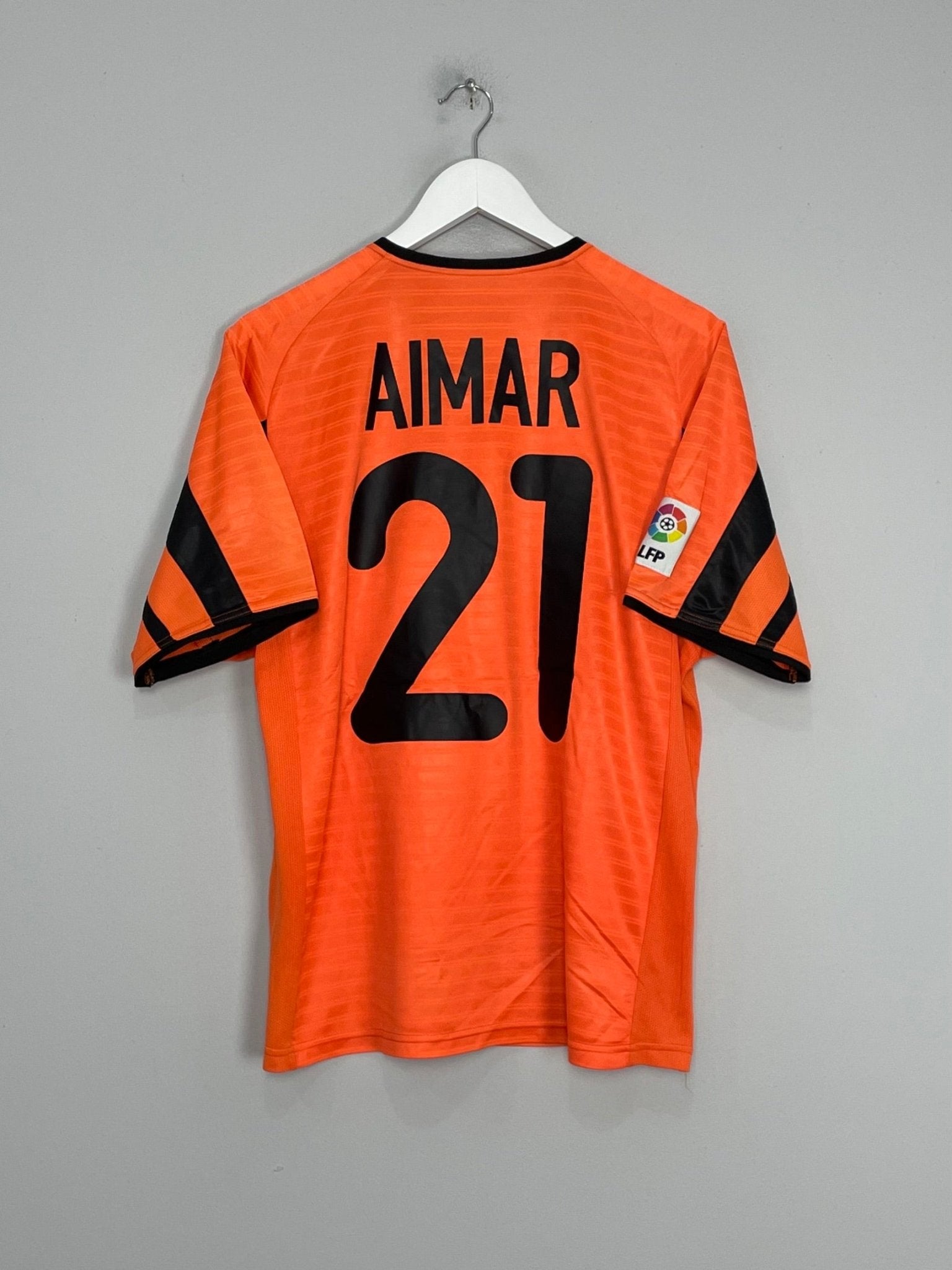 Shop 2001/02 VALENCIA AIMAR #10 AWAY SHIRT (M) NIKE, classic football shirts, vintage football shirts & retro soccer jerseys at Cult Kits