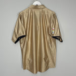 Shop 2001/03 BARCELONA AWAY SHIRT (L) NIKE, classic football shirts, vintage football shirts & retro soccer jerseys at Cult Kits
