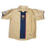 Buy 2001/03 Barcelona Rivaldo 10 C/L Away Shirt (XL) Nike ~ Free worldwide shipping available ~ Authentic Vintage Football Shirts from Cult Kits