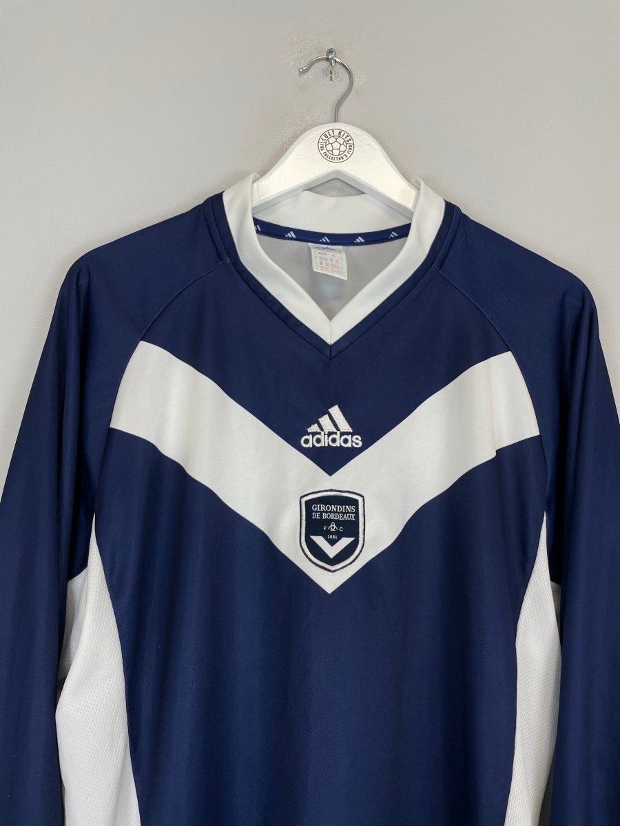 2001/03 BORDEAUX L/S HOME SHIRT (XL) ADIDAS - Cult Kits - XL - Buy Vintage Football Shirts, Authentic Retro Football Shirts For Sale, Classic Football Shirts & Soccer Jersey
