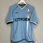 Shop 2001/03 CELTA VIGO CATANHA #24 HOME SHIRT (M) UMBRO, classic football shirts, vintage football shirts & retro soccer jerseys at Cult Kits