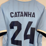 Shop 2001/03 CELTA VIGO CATANHA #24 HOME SHIRT (M) UMBRO, classic football shirts, vintage football shirts & retro soccer jerseys at Cult Kits