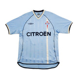 Buy 2001/03 Celta Vigo Mostovoi 10 Home Shirt (M) Umbro ~ Free worldwide shipping ~ Authentic Vintage Football Shirts from Cult Kits