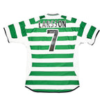 Buy 2001/03 CELTIC LARSSON 7 HOME SHIRT (L) UMBRO ~ Free worldwide shipping available ~ Authentic Vintage Football Shirts from Cult Kits