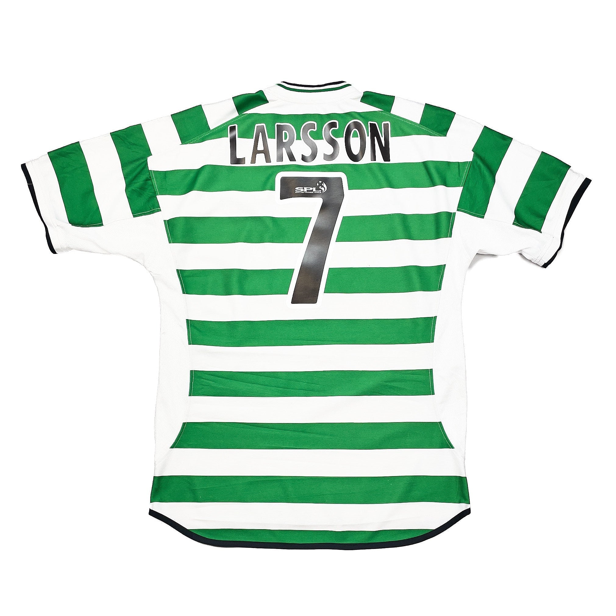 Buy 2001/03 CELTIC LARSSON 7 HOME SHIRT (L) UMBRO ~ Free worldwide shipping available ~ Authentic Vintage Football Shirts from Cult Kits