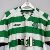 2001/03 CELTIC LARSSON 7 HOME SHIRT (L) UMBRO - Cult Kits - Large - Buy Vintage Football Shirts, Authentic Retro Football Shirts For Sale, Classic Football Shirts & Soccer Jersey