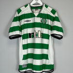 2001/03 CELTIC LARSSON 7 HOME SHIRT (L) UMBRO - Cult Kits - Large - Buy Vintage Football Shirts, Authentic Retro Football Shirts For Sale, Classic Football Shirts & Soccer Jersey