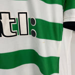 Shop 2001/03 CELTIC LARSSON #7 HOME SHIRT (L) UMBRO, classic football shirts, vintage football shirts & retro soccer jerseys at Cult Kits
