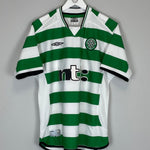 2001/03 CELTIC LARSSON 7 HOME SHIRT (M) UMBRO - Cult Kits - Medium - Buy Vintage Football Shirts, Authentic Retro Football Shirts For Sale, Classic Football Shirts & Soccer Jersey