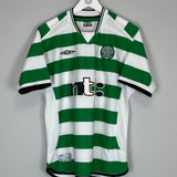 2001/03 CELTIC LARSSON 7 HOME SHIRT (M) UMBRO - Cult Kits - Medium - Buy Vintage Football Shirts, Authentic Retro Football Shirts For Sale, Classic Football Shirts & Soccer Jersey