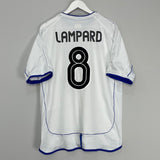 Shop 2001/03 CHELSEA LAMPARD #8 AWAY SHIRT (XL) UMBRO, classic football shirts, vintage football shirts & retro soccer jerseys at Cult Kits