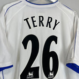 Shop 2001/03 CHELSEA TERRY #26 AWAY SHIRT (XXL) UMBRO, classic football shirts, vintage football shirts & retro soccer jerseys at Cult Kits
