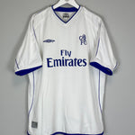 Shop 2001/03 CHELSEA TERRY #26 AWAY SHIRT (XXL) UMBRO, classic football shirts, vintage football shirts & retro soccer jerseys at Cult Kits