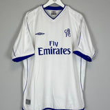 Shop 2001/03 CHELSEA TERRY #26 AWAY SHIRT (XXL) UMBRO, classic football shirts, vintage football shirts & retro soccer jerseys at Cult Kits
