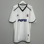 Shop 2001/03 CORINTHIANS HOME SHIRT (XXL) TOPPER, classic football shirts, vintage football shirts & retro soccer jerseys at Cult Kits