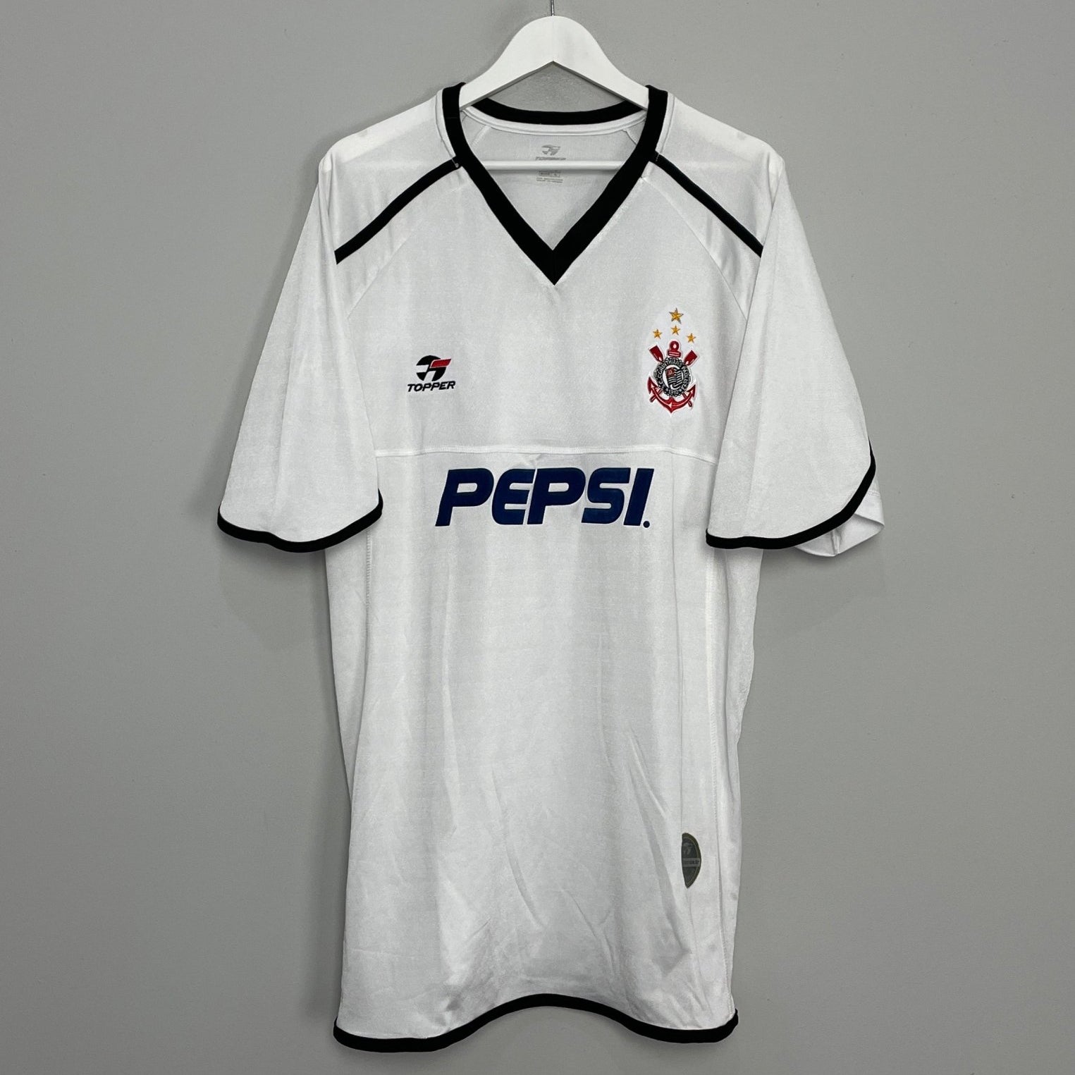 Shop 2001/03 CORINTHIANS HOME SHIRT (XXL) TOPPER, classic football shirts, vintage football shirts & retro soccer jerseys at Cult Kits