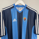 Shop 2001/03 DJURGARDEN HOME SHIRT (M) ADIDAS, classic football shirts, vintage football shirts & retro soccer jerseys at Cult Kits