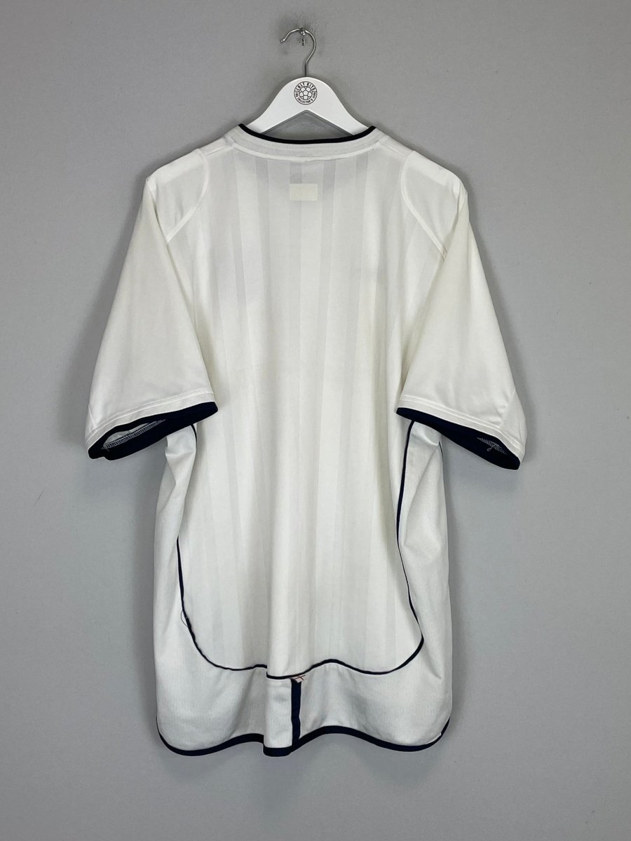 2001/03 ENGLAND HOME SHIRT (XXL) UMBRO - Cult Kits - XXL - Buy Vintage Football Shirts, Authentic Retro Football Shirts For Sale, Classic Football Shirts & Soccer Jersey