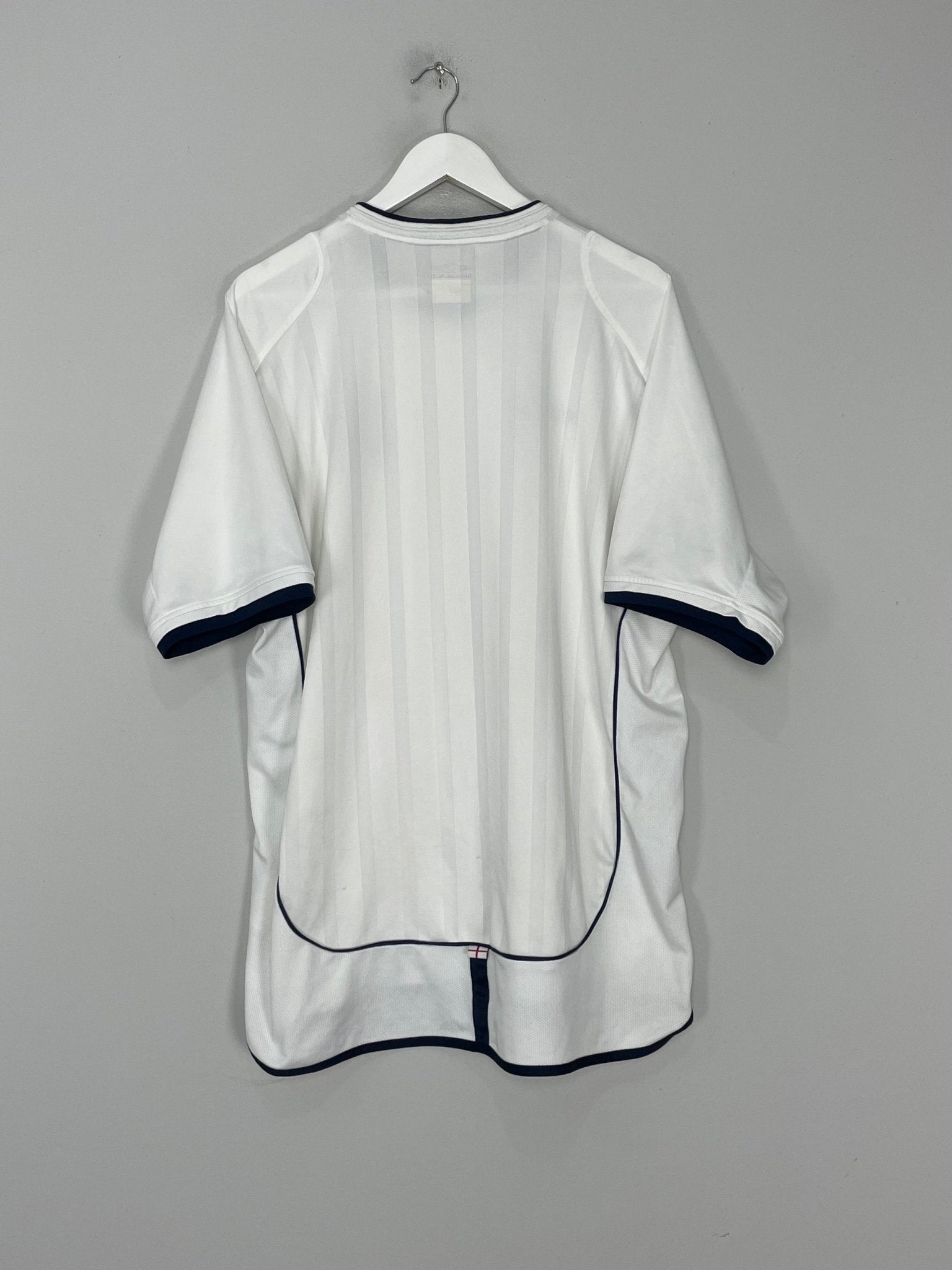 Shop 2001/03 ENGLAND HOME SHIRT (XXL) UMBRO, classic football shirts, vintage football shirts & retro soccer jerseys at Cult Kits