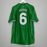 Shop 2001/03 IRELAND KEANE #6 HOME SHIRT (L) UMBRO, classic football shirts, vintage football shirts & retro soccer jerseys at Cult Kits