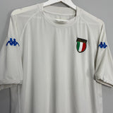 Shop 2001/03 ITALY AWAY SHIRT (M) KAPPA, classic football shirts, vintage football shirts & retro soccer jerseys at Cult Kits