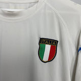 Shop 2001/03 ITALY AWAY SHIRT (M) KAPPA, classic football shirts, vintage football shirts & retro soccer jerseys at Cult Kits