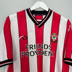 Shop 2001/03 SOUTHAMPTON HOME SHIRT (L) OM, classic football shirts, vintage football shirts & retro soccer jerseys at Cult Kits