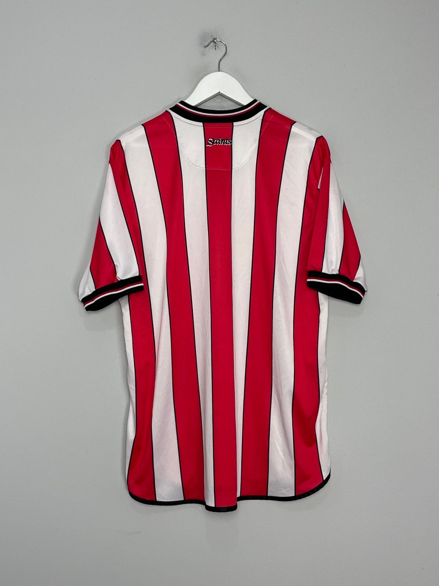 Shop 2001/03 SOUTHAMPTON HOME SHIRT (L) OM, classic football shirts, vintage football shirts & retro soccer jerseys at Cult Kits