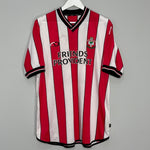 Shop 2001/03 SOUTHAMPTON HOME SHIRT (L) OM, classic football shirts, vintage football shirts & retro soccer jerseys at Cult Kits