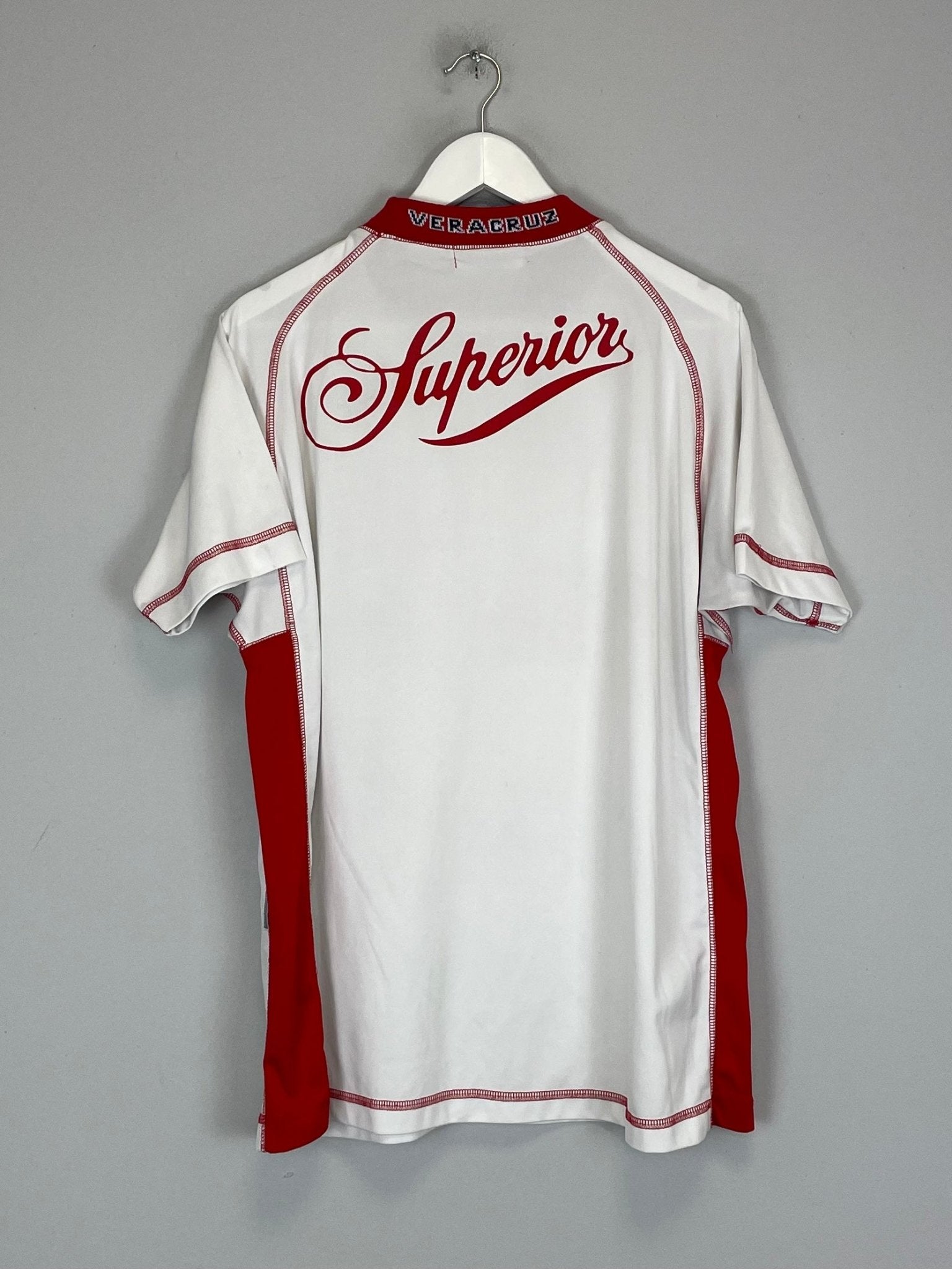 Shop 2001/03 TIBURONES VERACRUZ AWAY SHIRT (XL) SPALDING, classic football shirts, vintage football shirts & retro soccer jerseys at Cult Kits