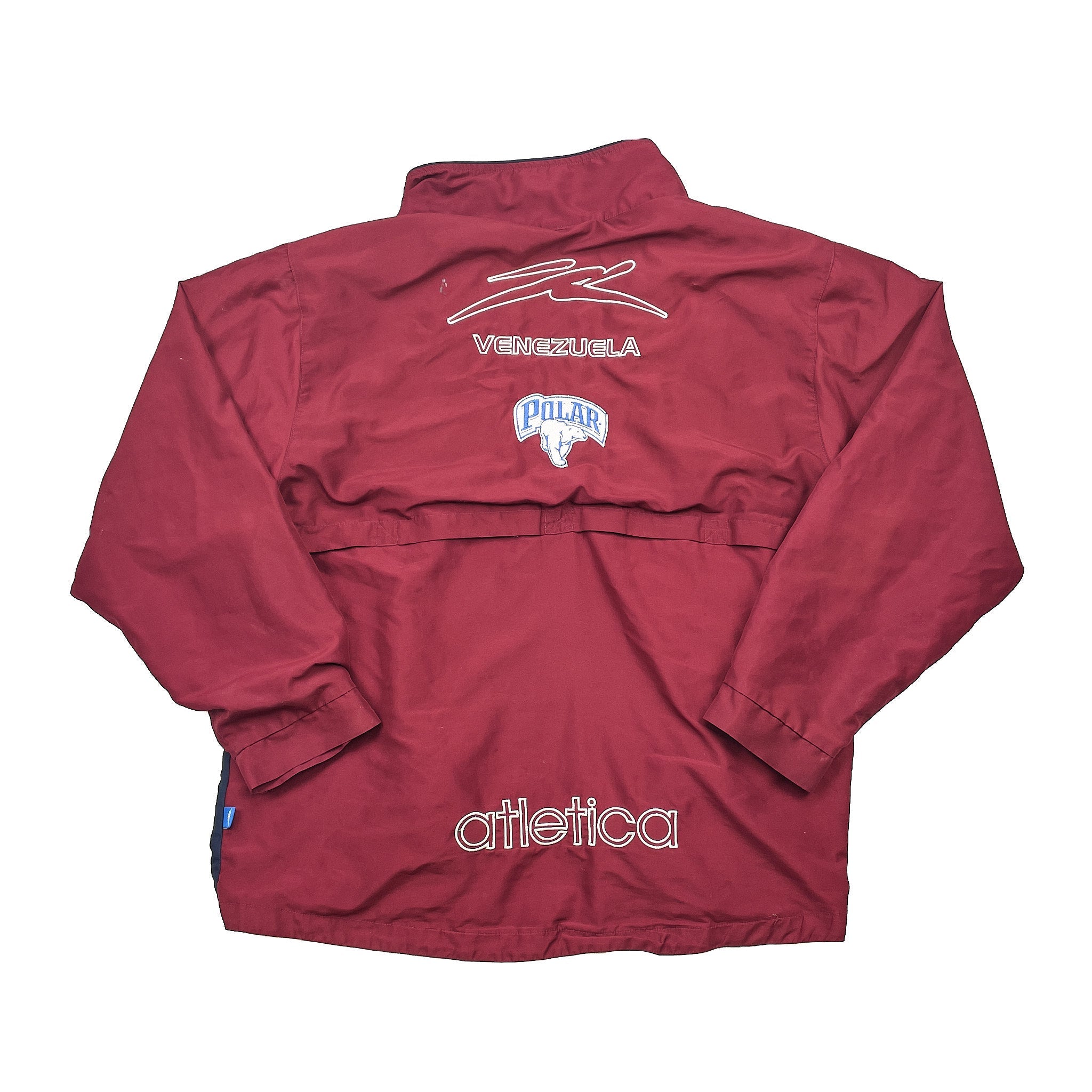 Buy 2001/03 Venezuela Track Jacket (XL) Atletica ~ Free worldwide shipping available ~ Authentic Vintage Football Shirts from Cult Kits