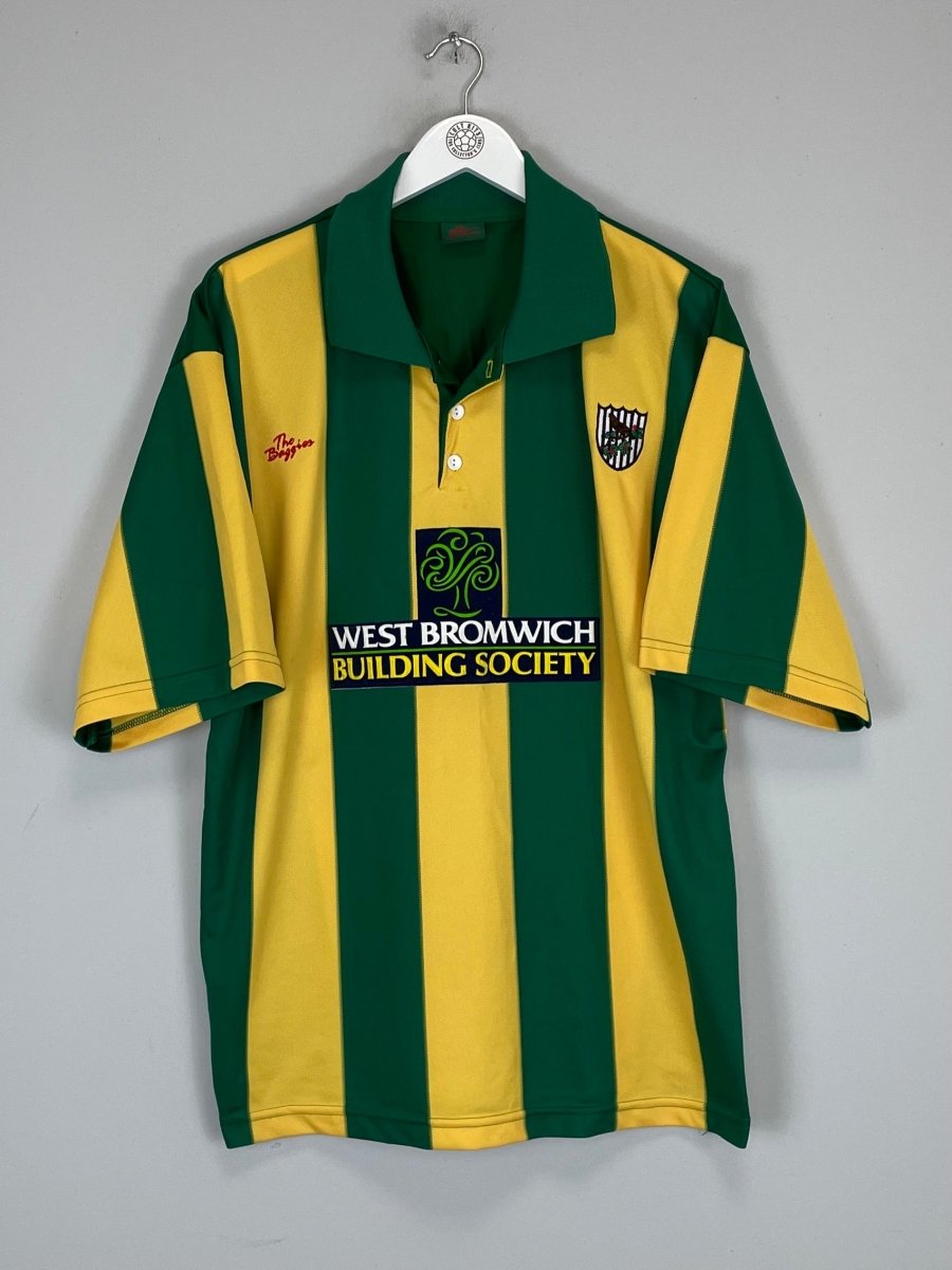 2001/03 WEST BROM AWAY SHIRT (XL) THE BAGGIES - Cult Kits - XL - Buy Vintage Football Shirts, Authentic Retro Football Shirts For Sale, Classic Football Shirts & Soccer Jersey