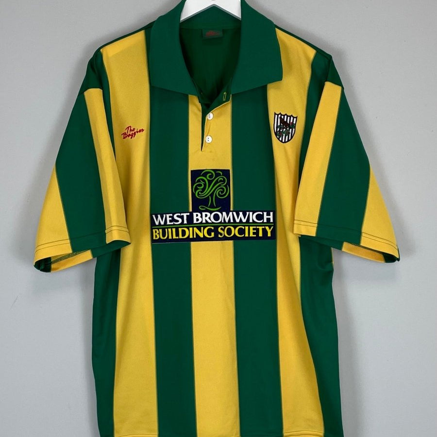 2001/03 WEST BROM AWAY SHIRT (XL) THE BAGGIES - Cult Kits - XL - Buy Vintage Football Shirts, Authentic Retro Football Shirts For Sale, Classic Football Shirts & Soccer Jersey