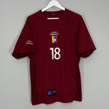 Shop 2001/04 VENEZUELA ARANGO #18 HOME SHIRT (L) ATLETICA, classic football shirts, vintage football shirts & retro soccer jerseys at Cult Kits