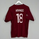 Shop 2001/04 VENEZUELA ARANGO #18 HOME SHIRT (L) ATLETICA, classic football shirts, vintage football shirts & retro soccer jerseys at Cult Kits