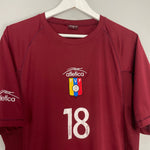 Shop 2001/04 VENEZUELA ARANGO #18 HOME SHIRT (L) ATLETICA, classic football shirts, vintage football shirts & retro soccer jerseys at Cult Kits