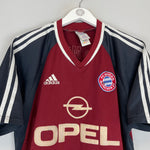 Shop 2001/02 BAYERN MUNICH HOME SHIRT (M) ADIDAS, classic football shirts, vintage football shirts & retro soccer jerseys at Cult Kits