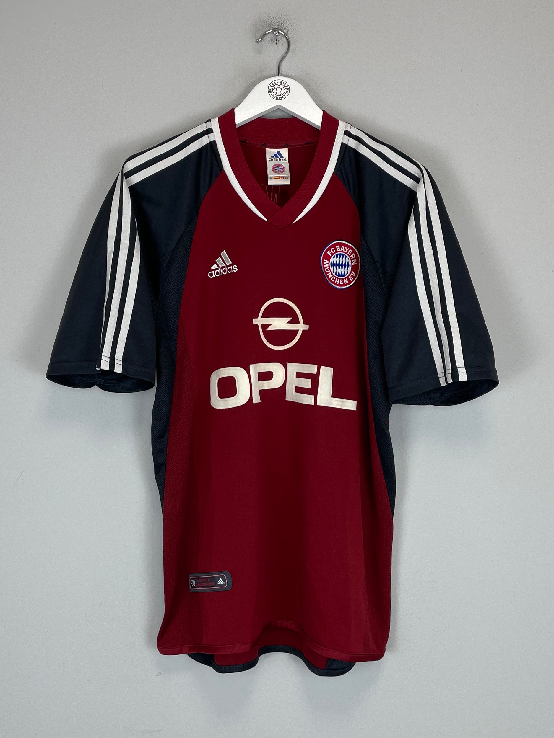 Shop 2001/02 BAYERN MUNICH ZICKLER #21 HOME SHIRT (M) ADIDAS, classic football shirts, vintage football shirts & retro soccer jerseys at Cult Kits