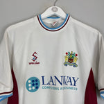 Shop 2001/02 BURNLEY AWAY SHIRT (M) SUPER LEAGUE, classic football shirts, vintage football shirts & retro soccer jerseys at Cult Kits