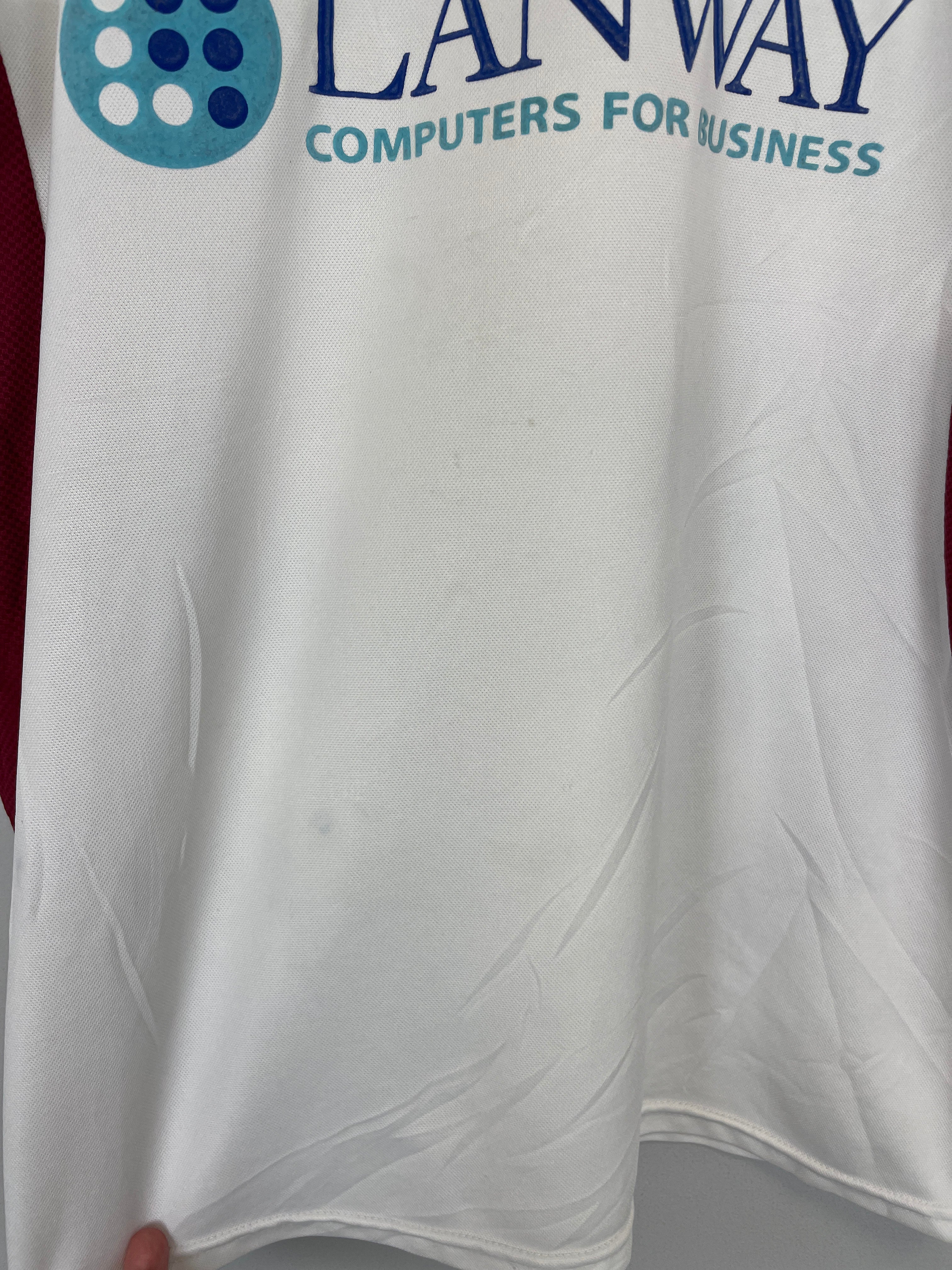 Shop 2001/02 BURNLEY AWAY SHIRT (M) SUPER LEAGUE, classic football shirts, vintage football shirts & retro soccer jerseys at Cult Kits