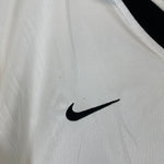 2001/02 VALENCIA KILY #18 HOME SHIRT (L) NIKE SWOOSH WHITE BLACK LOGO
