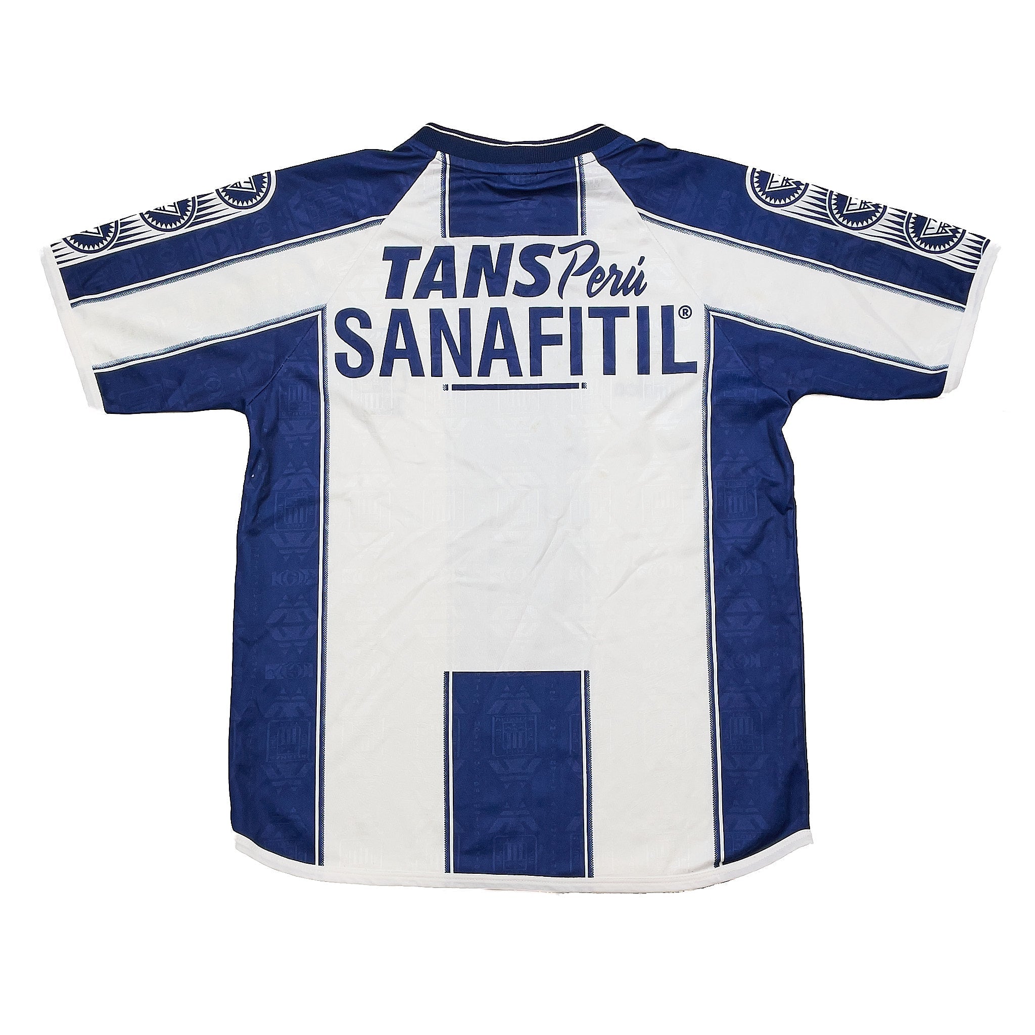 Buy 2002 Alianza Lima Home Shirt (S) Walon ~ Free worldwide shipping ~ Authentic Vintage Football Shirts from Cult Kits