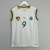 Shop 2002 CAMEROON ETO'O AWAY SHIRT (M) PUMA, classic football shirts, vintage football shirts & retro soccer jerseys at Cult Kits